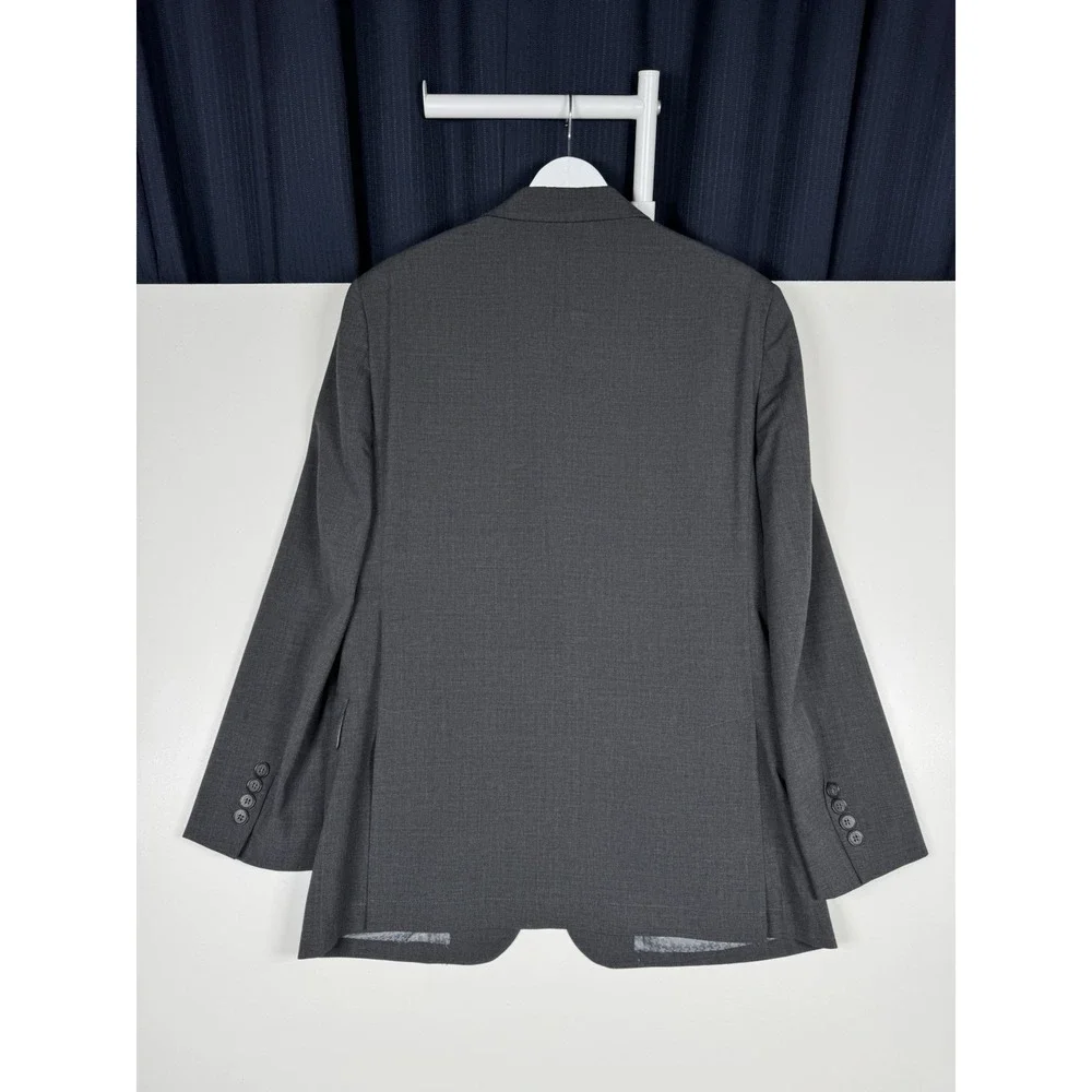 John Varvatos Wool Blazer Gray Men's 36 R and Dress Pants 31 R (Fits 32x27.5)